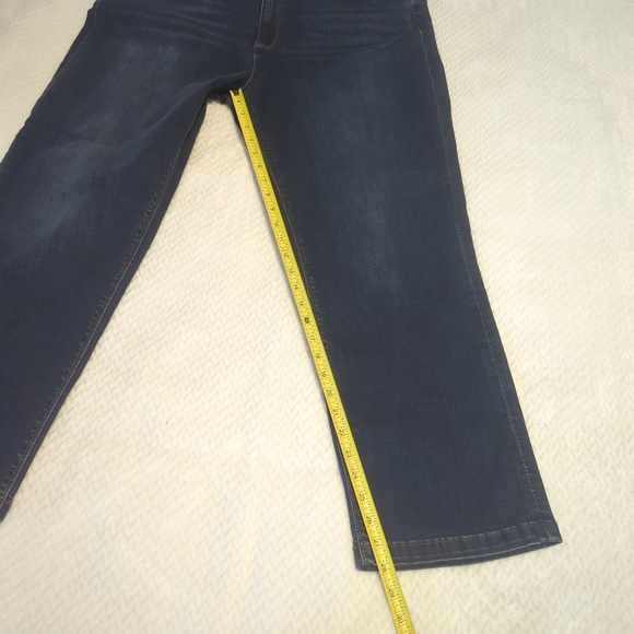 Karl Lagerfeld Jeans Straight Leg Medium Wash Women's Plus Size 16 - Picture 5 of 6